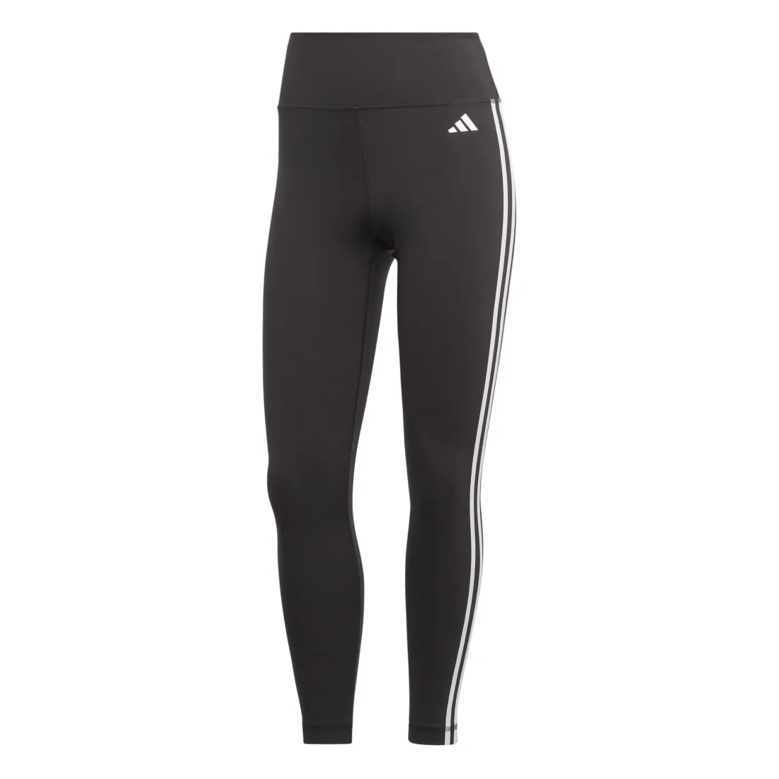 Adidas Train Essentials 3-Stripes High-Waisted Women's 7/8 Leggings BLACK