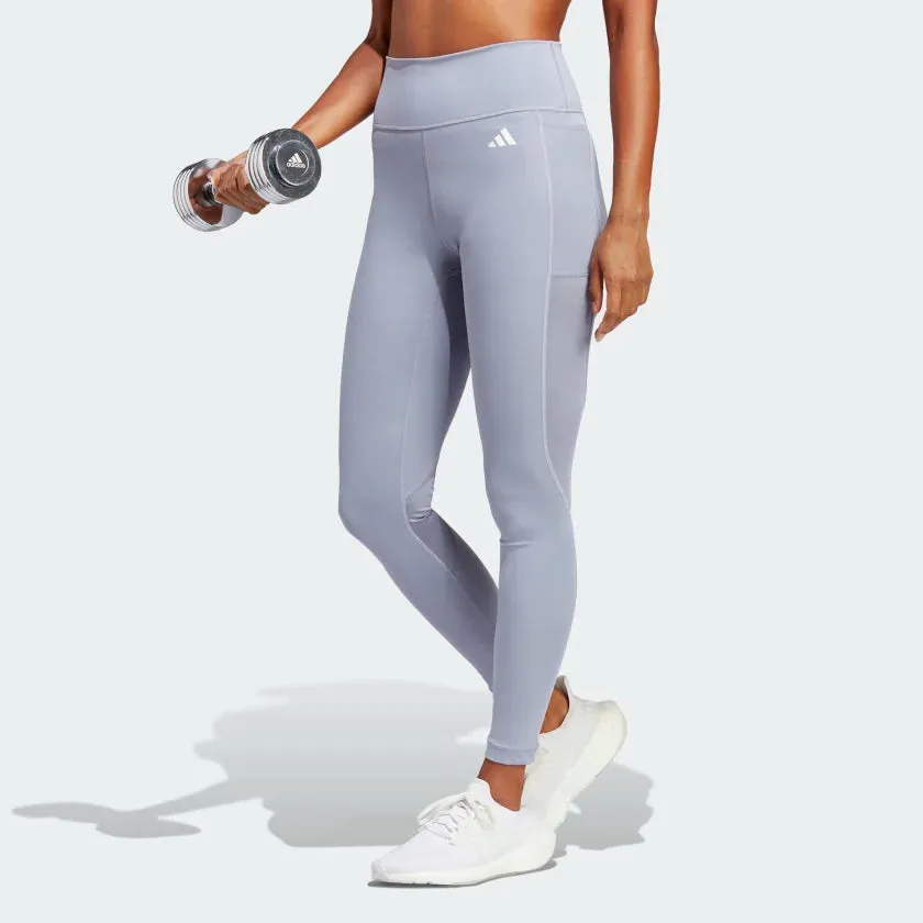 Adidas Train Essentials High-Intensity 7/8 Leggings - Silver Violet