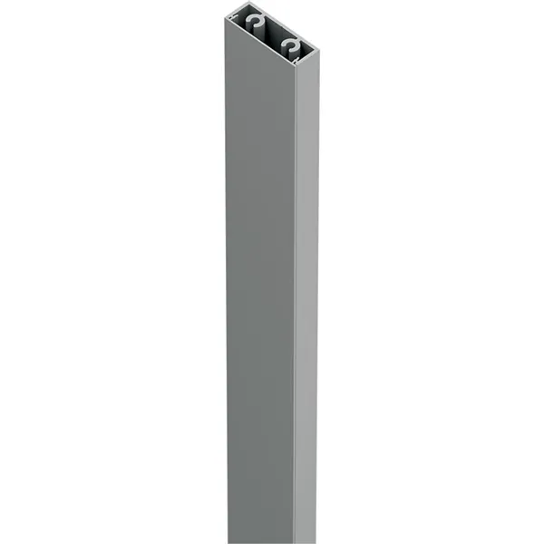 Aluminium Slat Screen Kit - Silver colour,  1800mm high x 3000mm wide,  Slat fence panel