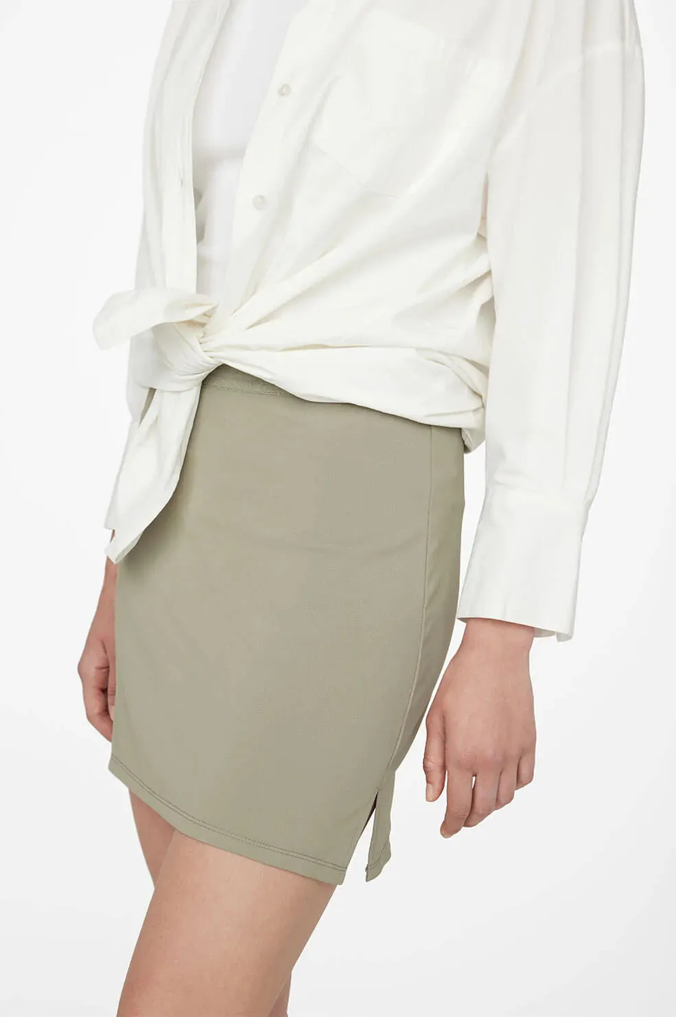 Anine Bing - Elise Skirt in Green Khaki