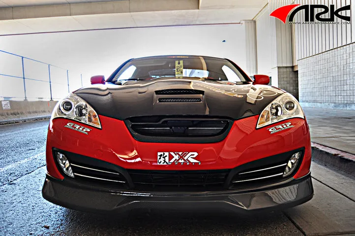 ARK C-FX Front Lip Hyundai Genesis Coupe 2.0T / 3.8L (10-12) [Carbon Fiber] CFXL-0700