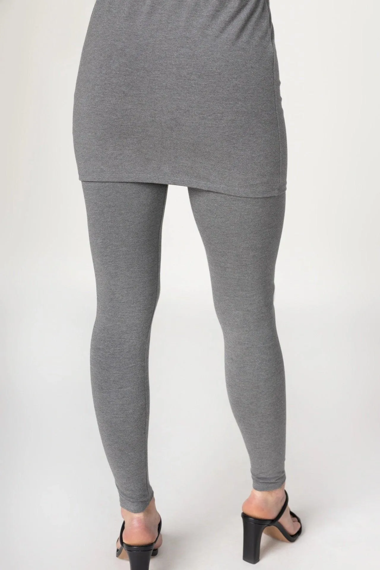 Bamboo Skirted Leggings