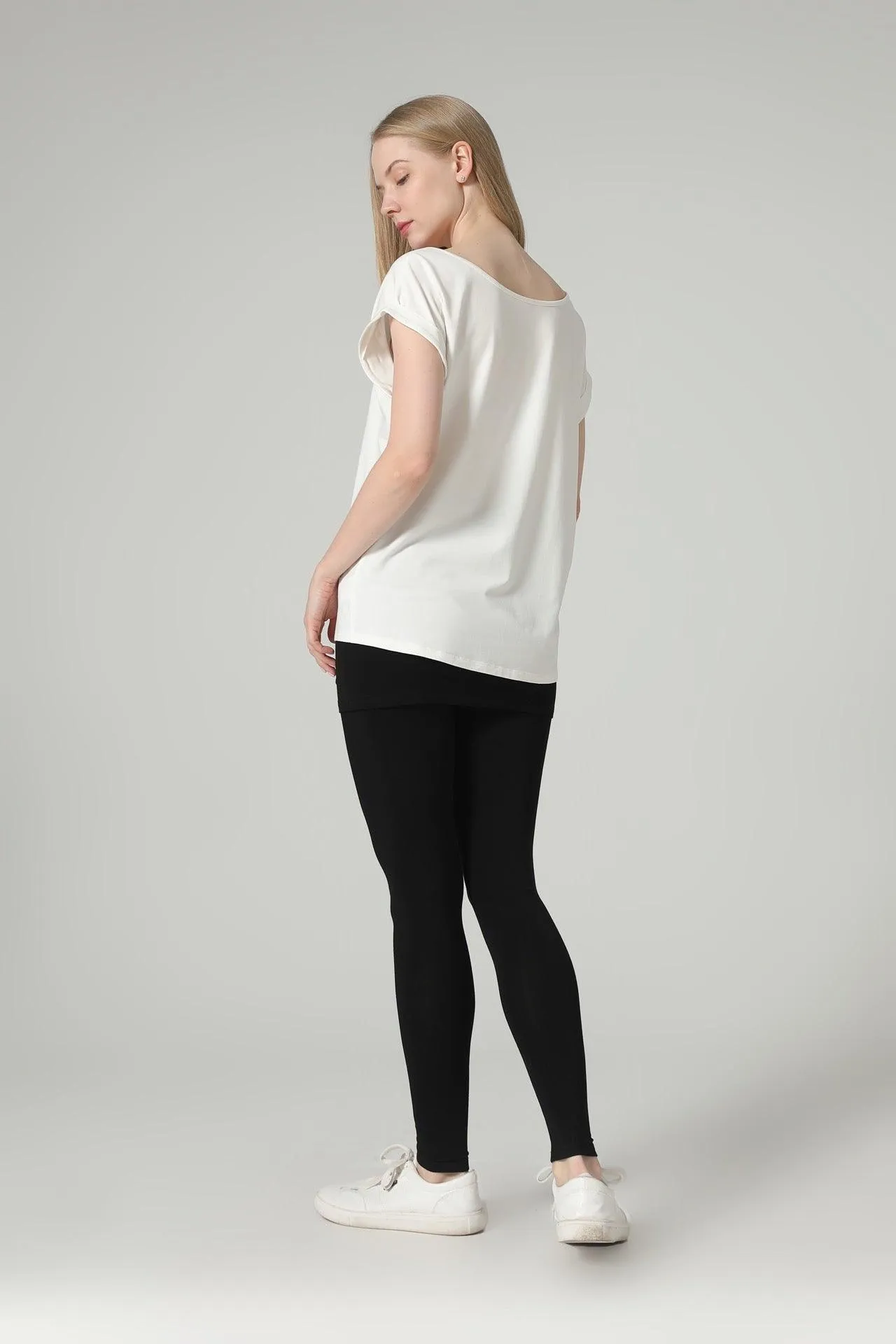 Bamboo Skirted Leggings