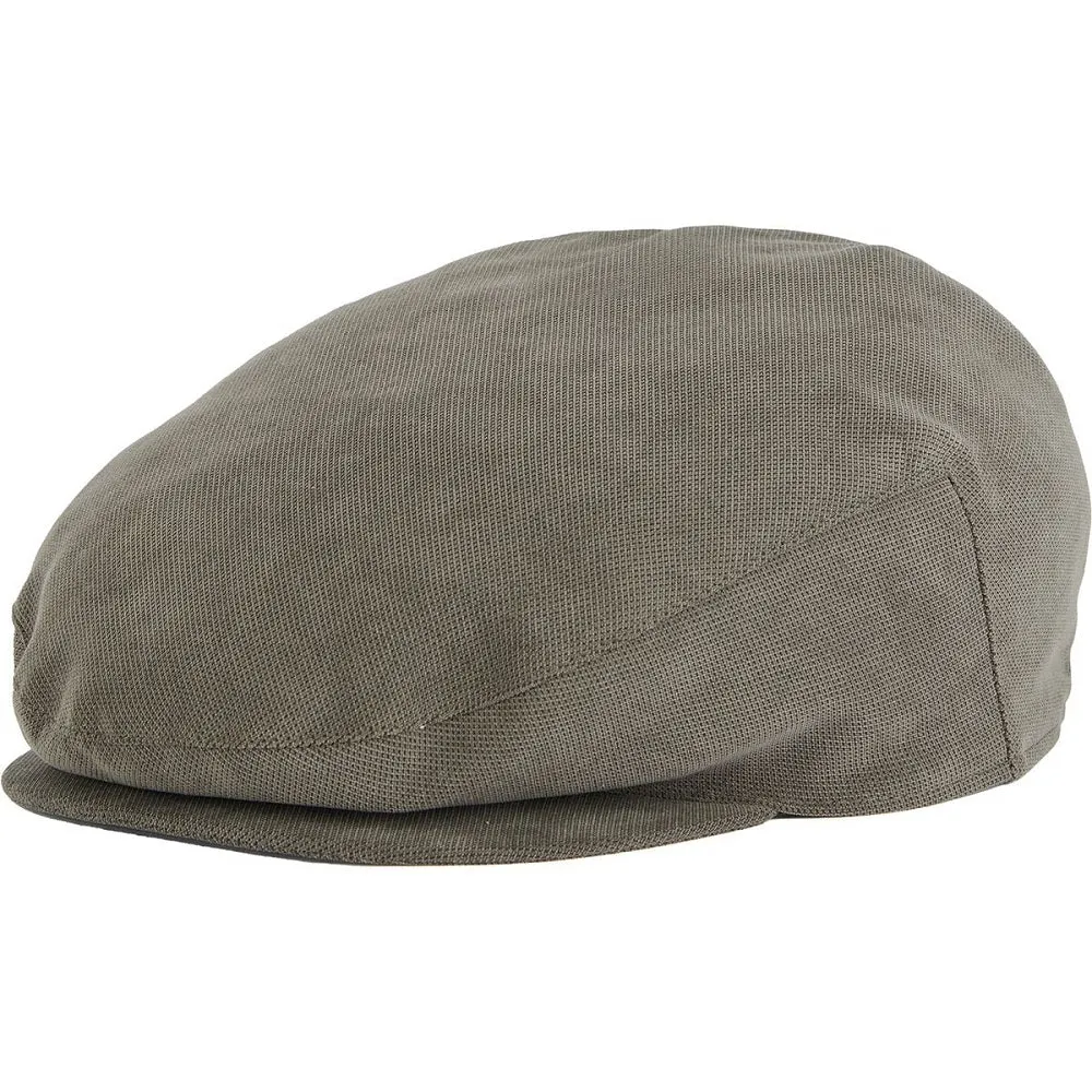 Barbour Waterproof Beaufort Flat Cap Dark Olive