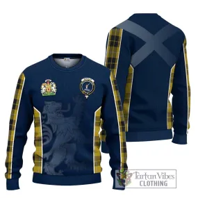 Barclay Dress Tartan Ugly Sweater with Family Crest and Lion Rampant Vibes Sport Style