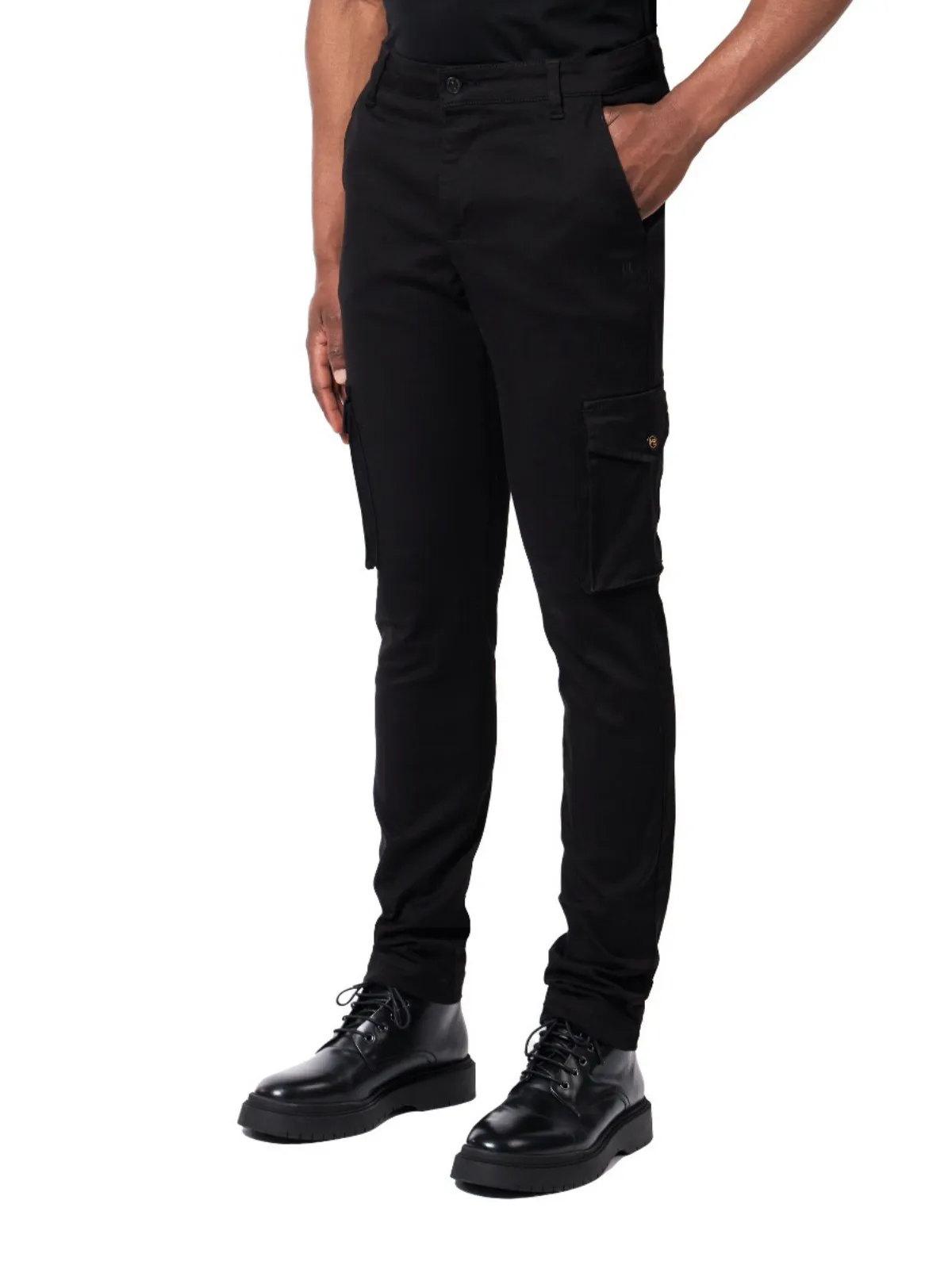 BASIC CARGO PANTS | BLACK