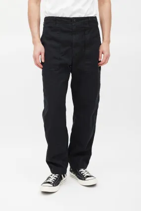 Black Cargo Trouser