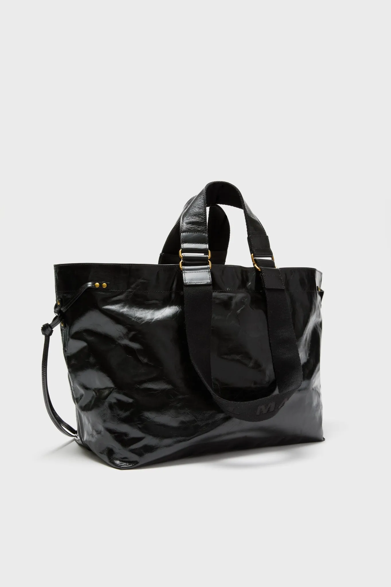 Black Wardy Leather Bag