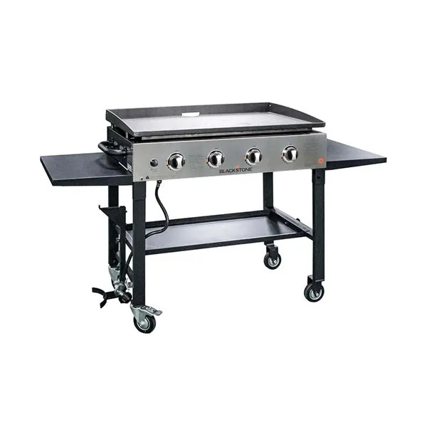 BLACKSTONE 1565 Griddle Cooking Station, 60,000 Btu BTU, Propane, 4 -Burner, 720 sq-in Primary Cooking Surface