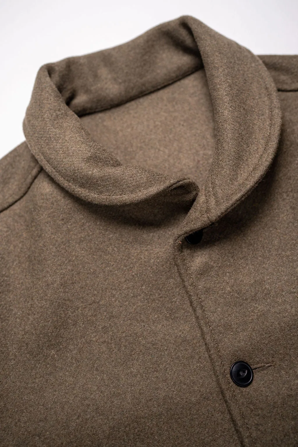 Blue Blanket J21 IT77 Wool Shawl Collar Jacket - Italian Army Panno Wool