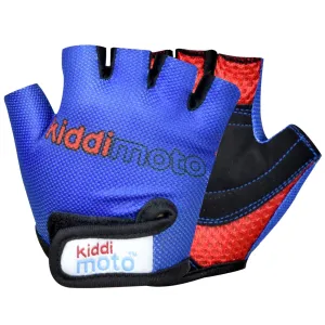 Blue Cycling Gloves