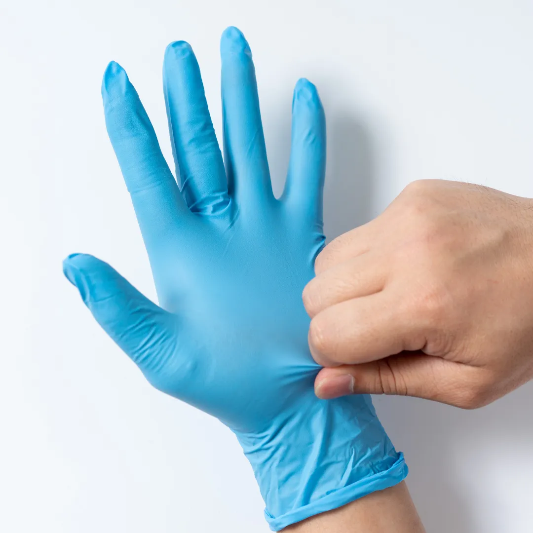 Blue Nitrile Exam Gloves (4 Mil) Powder Free, Latex Free, 1,000 Gloves - 100% Recyclable