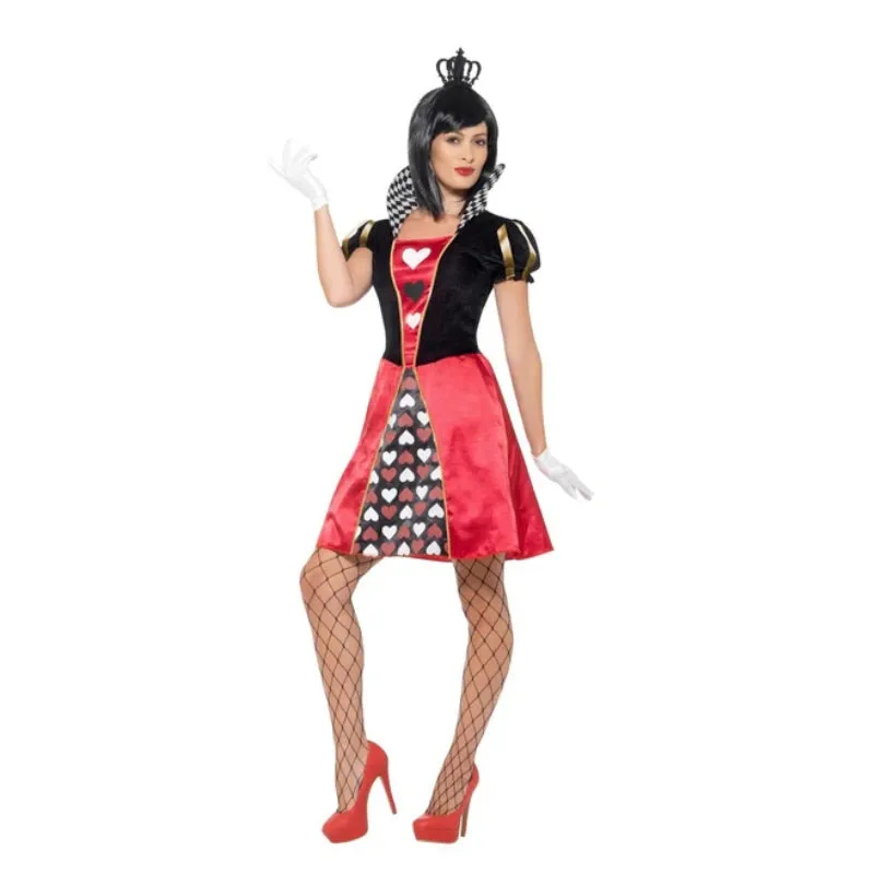 Carded Queen of Hearts Ladies Costume