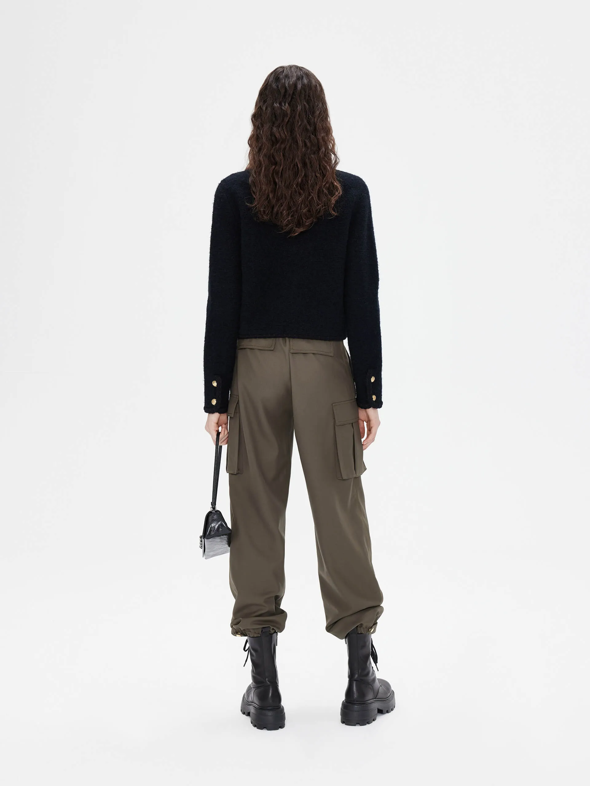 Cargo Pocket Detail Pants