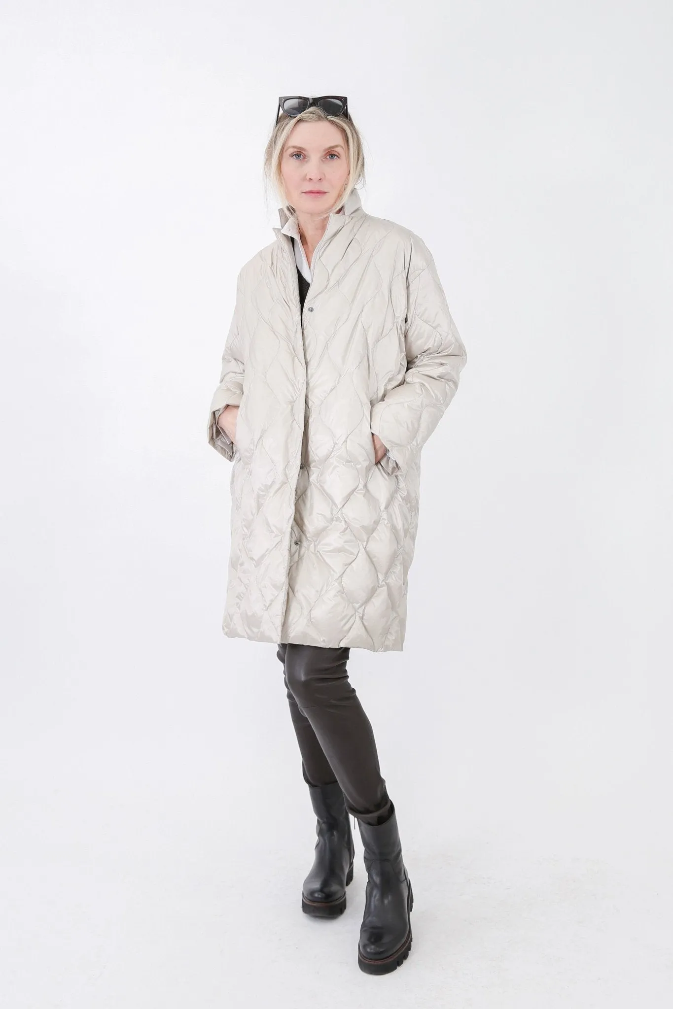 CARLIE COAT IN GOOSE DOWN