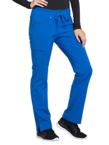 Cherokee CK010 iflex Mid Rise Tapered Leg Drawstring Scrub Pants