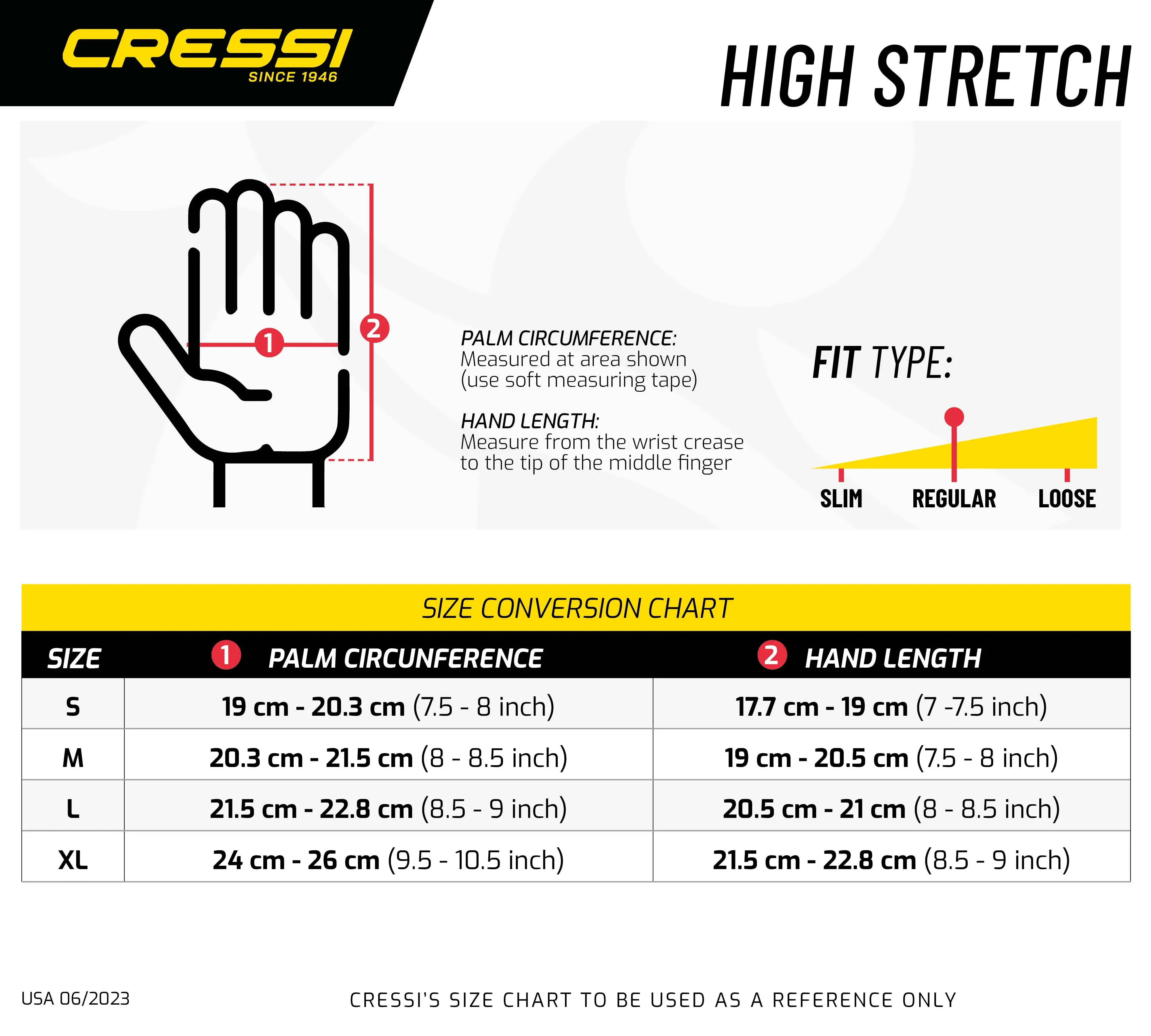 Cressi High Stretch Gloves