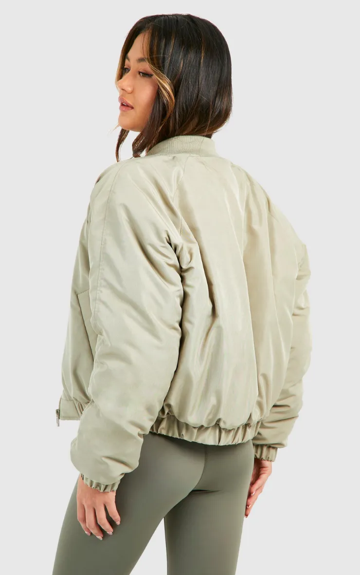 CROPPED BOMBER JACKET