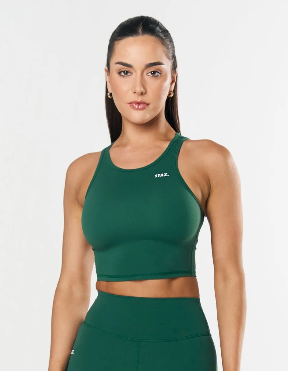 Cropped Tank NANDEX ™ Aspen - Green