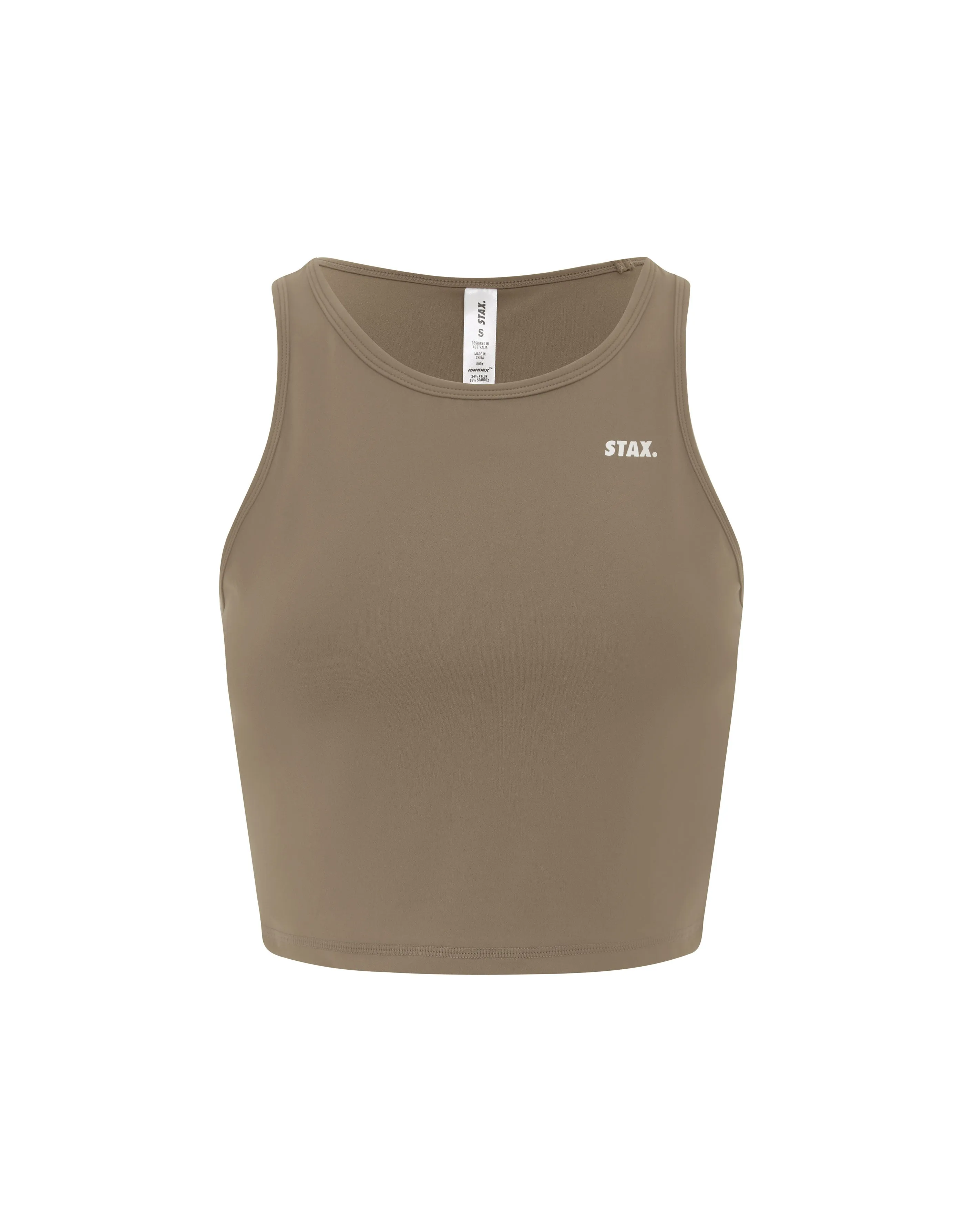 Cropped Tank NANDEX ™ Rocky - Brown