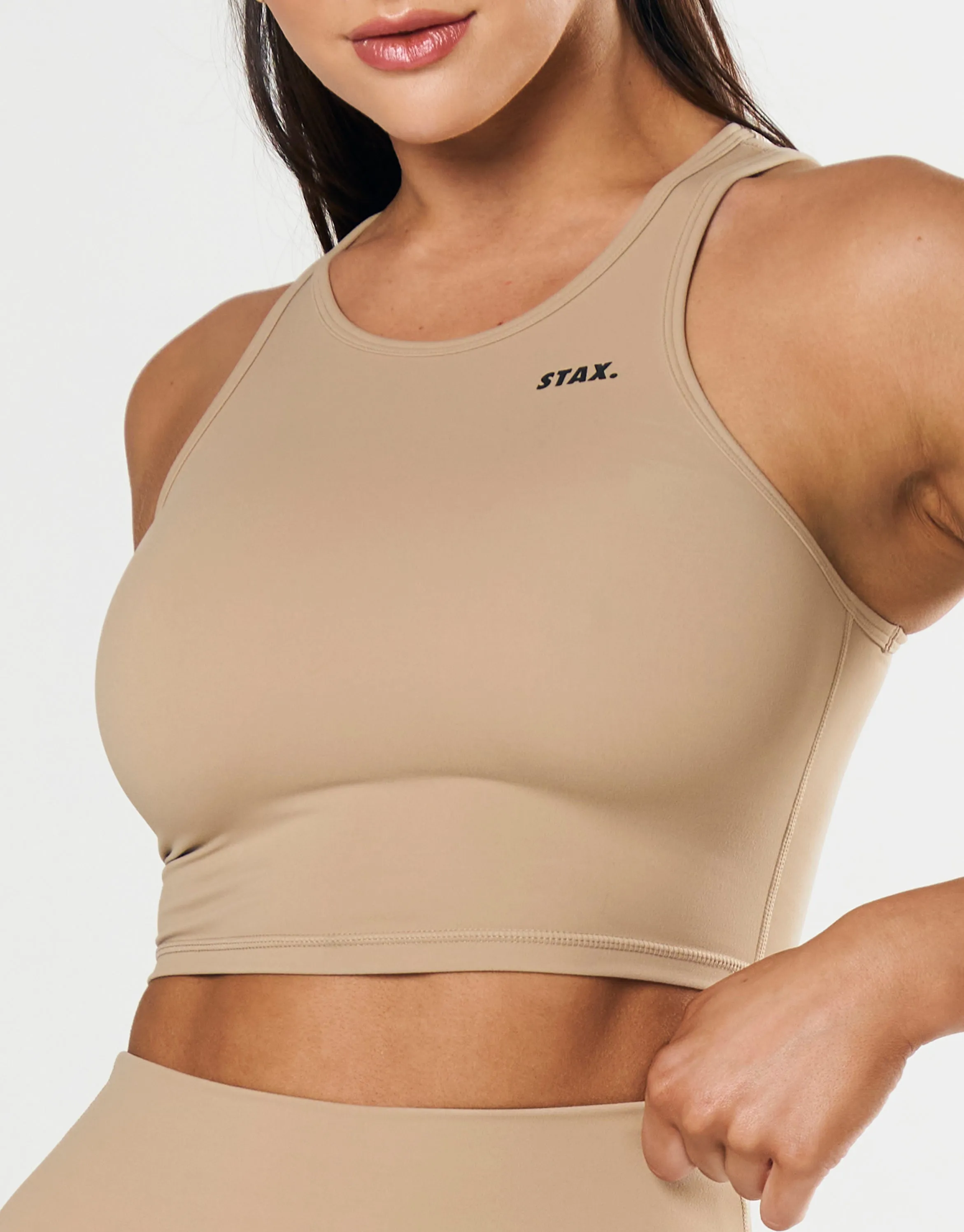 Cropped Tank NANDEX ™ Sand - Beige