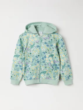 Ditsy Floral Print Kids Hoodie