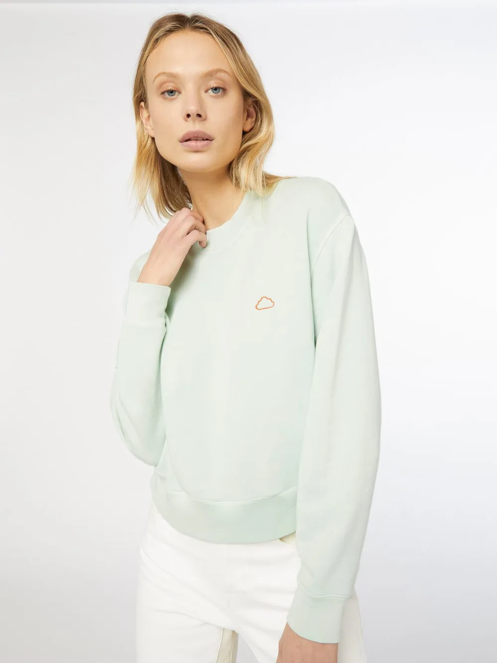 Easy Sweatshirt -- Faded Aloe