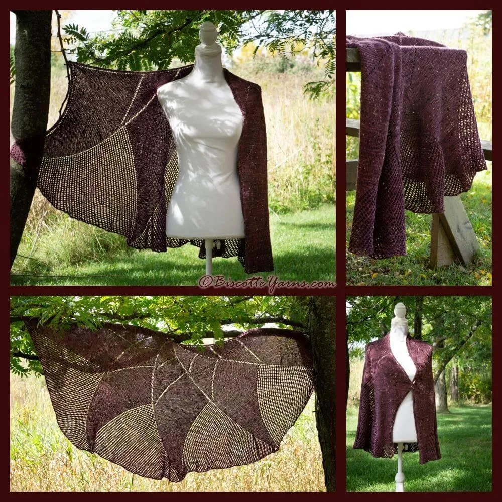 Exponentiel Free Shawl Pattern