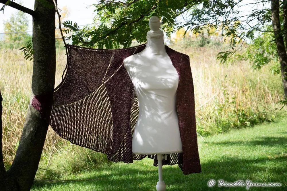 Exponentiel Free Shawl Pattern