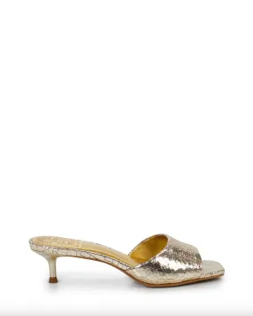 Faiza Sandal - Gold Metallic