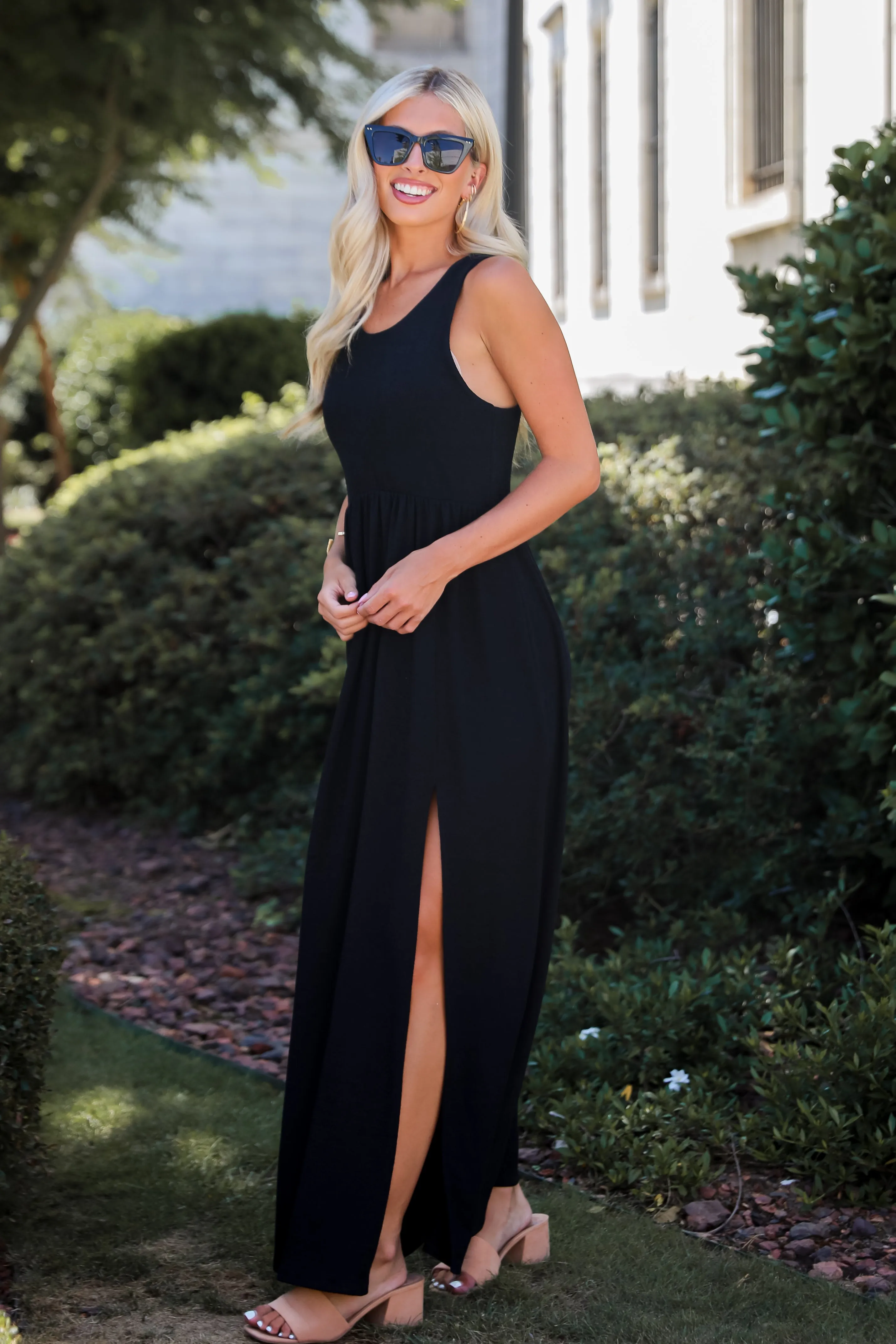 FINAL SALE - Ideal Choice Knit Maxi Dress