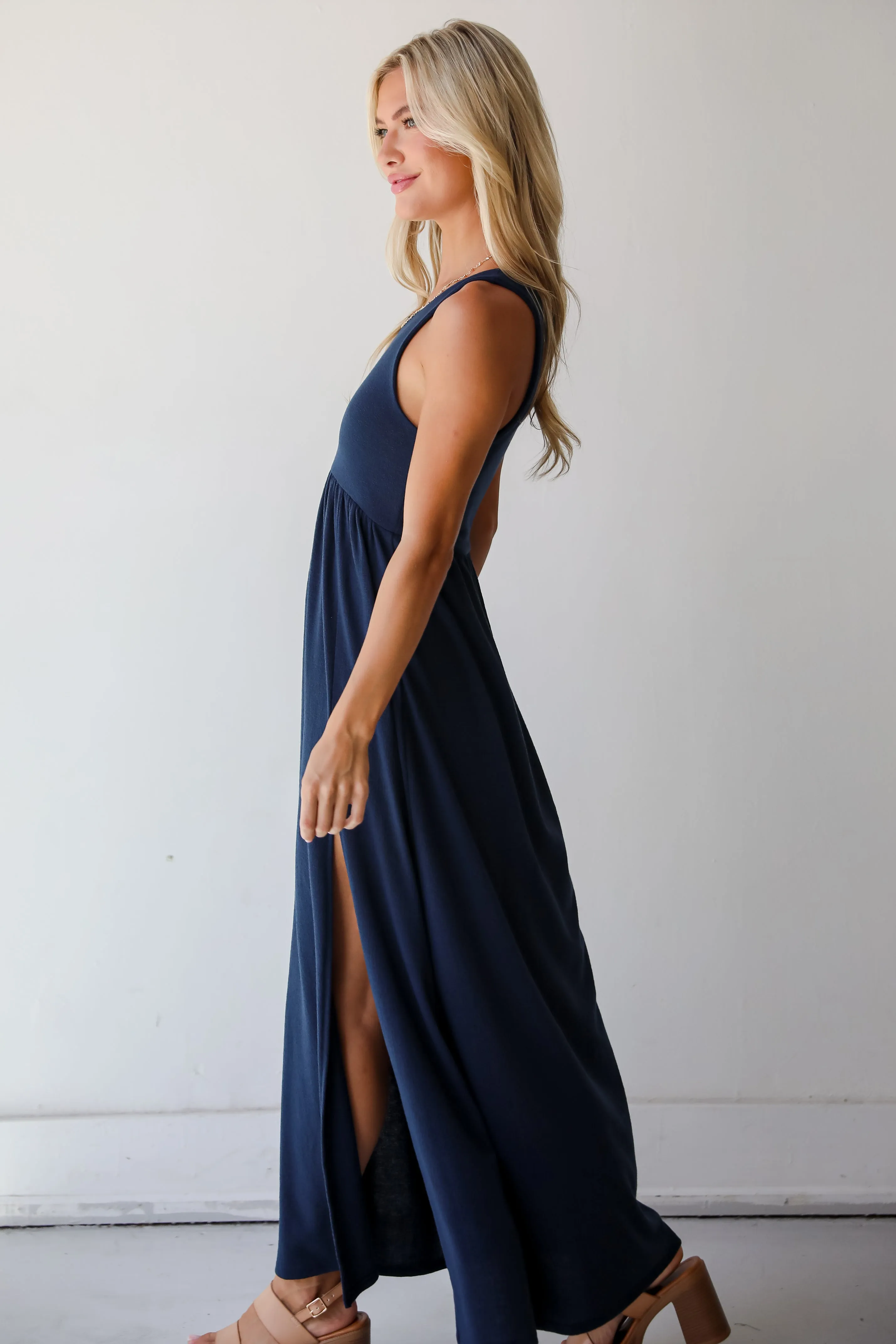 FINAL SALE - Ideal Choice Knit Maxi Dress