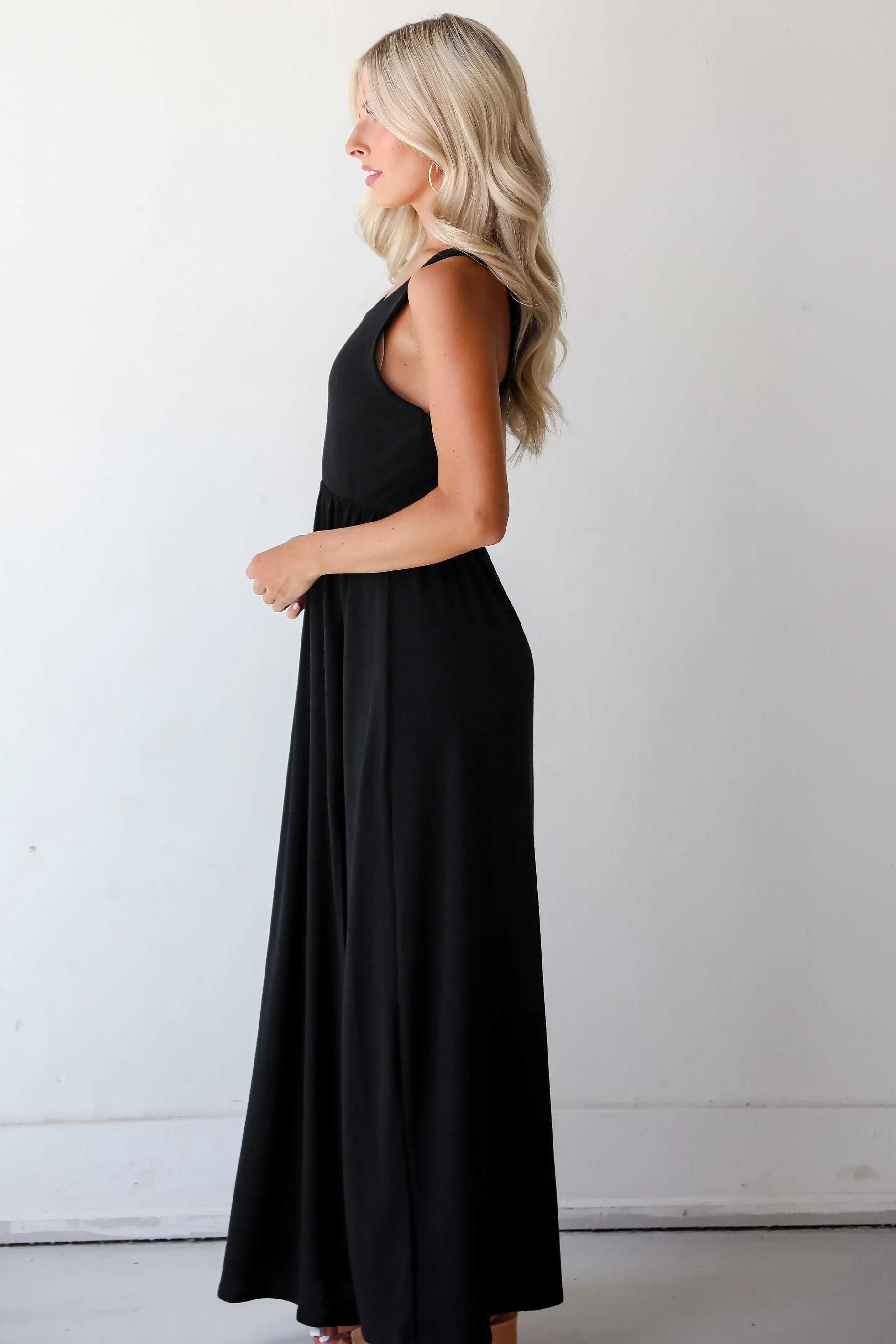 FINAL SALE - Ideal Choice Knit Maxi Dress