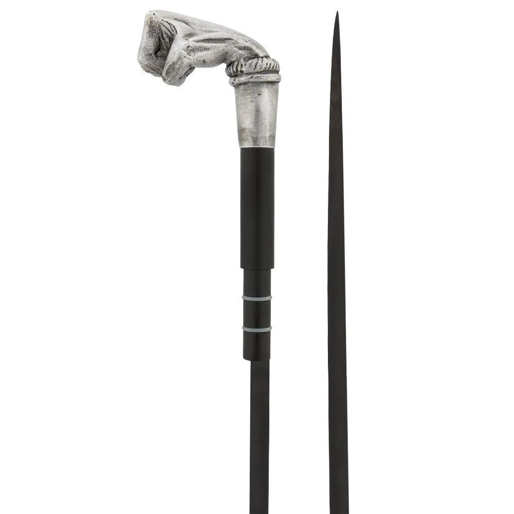 Fist of Fury - Fisted Spike Sword Cane