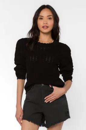 Gazelle Black Sweater