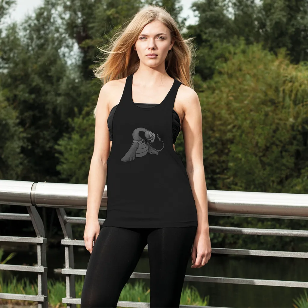 Ghoulaba Women's Loose Racerback Tank Top