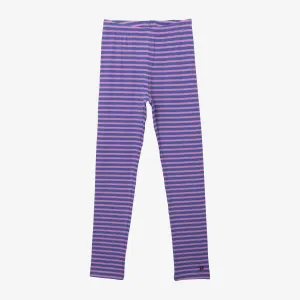 Girls' purple leggings