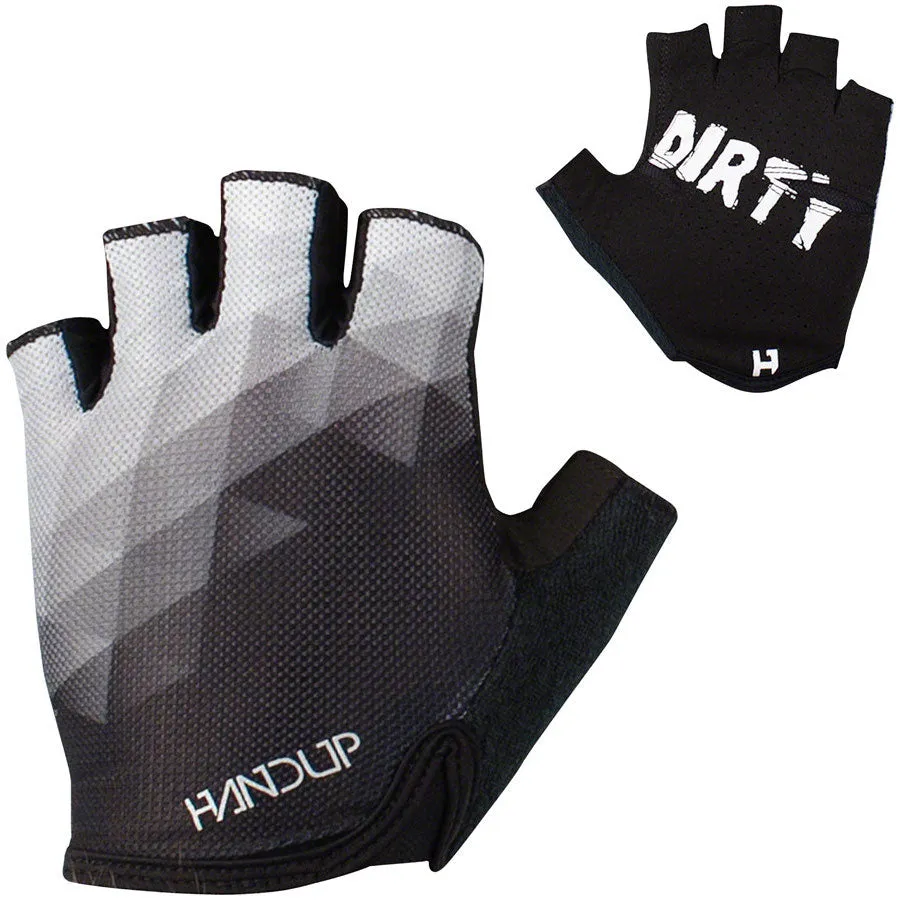 Handup Shorties Glove - Short Finger, Black & White Prizm