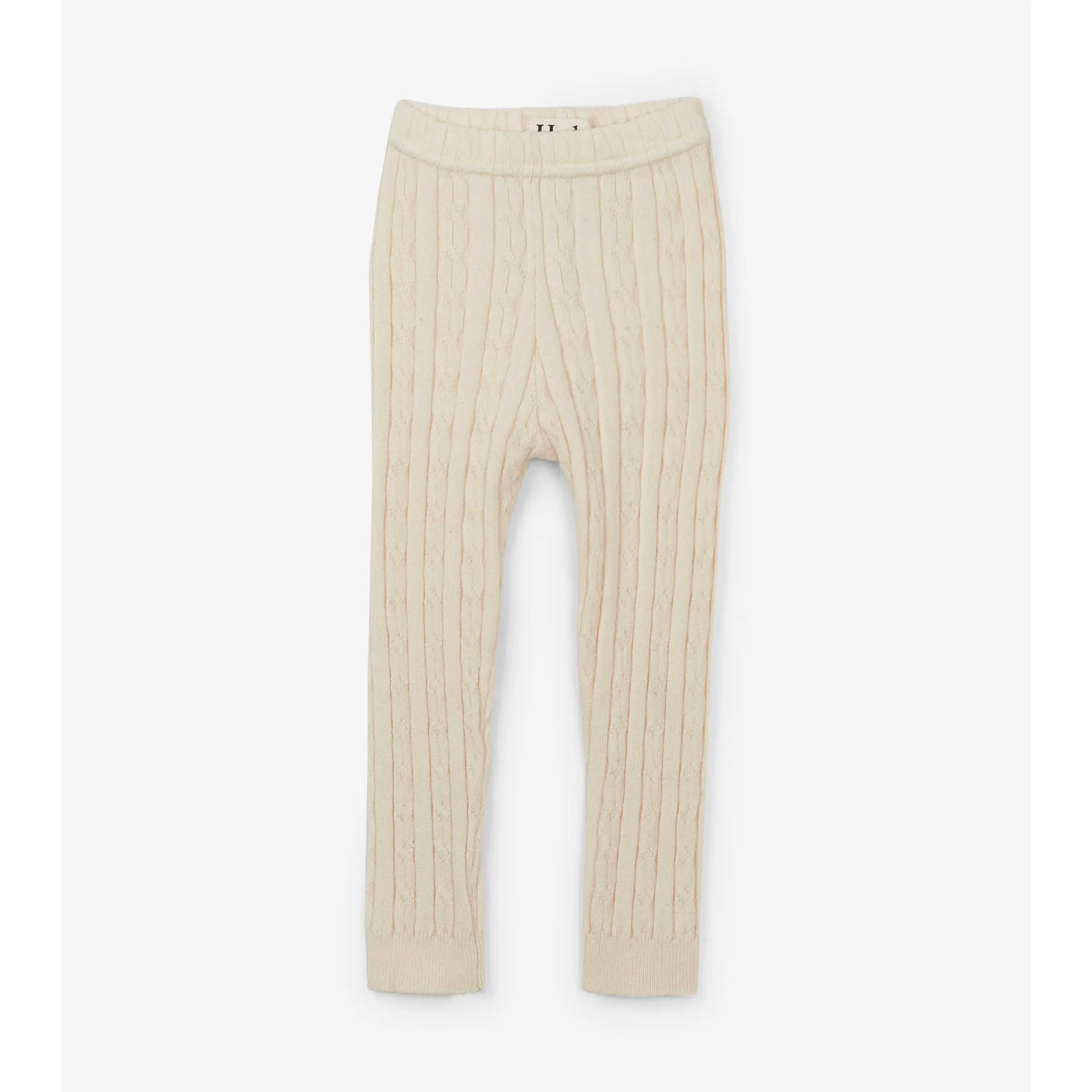 Hatley Cable Knit Legging - Cream