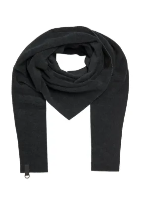 Henriette Steffensen Scarf Triangle in Soft Black