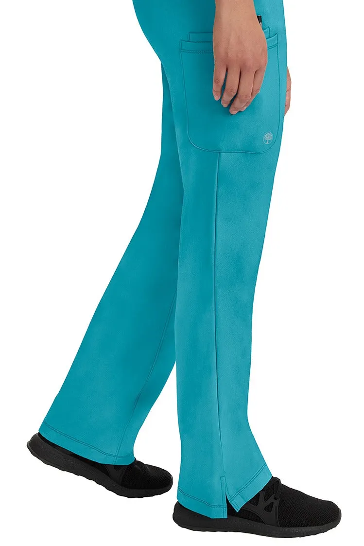 HH Works Women's Scrub Set Monica Top & Petite Rebecca Pant | Teal