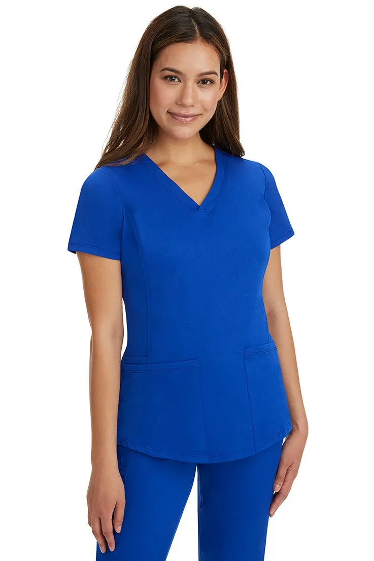 HH Works Women's Scrub Set Monica Top & Rebecca Pant | Galaxy Blue