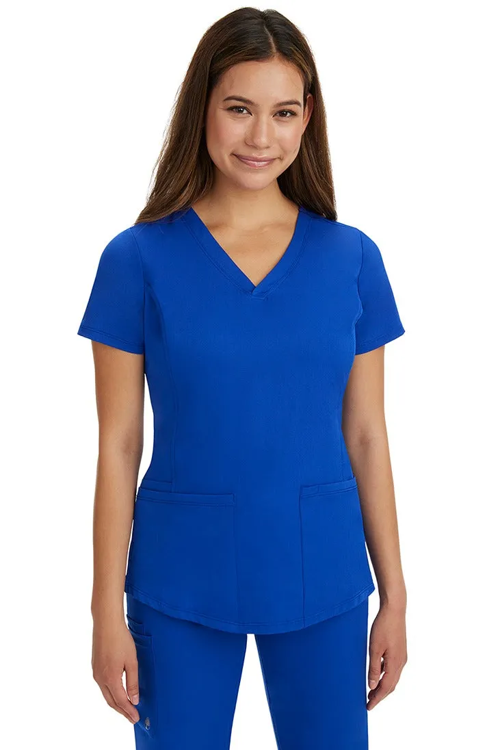 HH Works Women's Scrub Set Monica Top & Rebecca Pant | Galaxy Blue