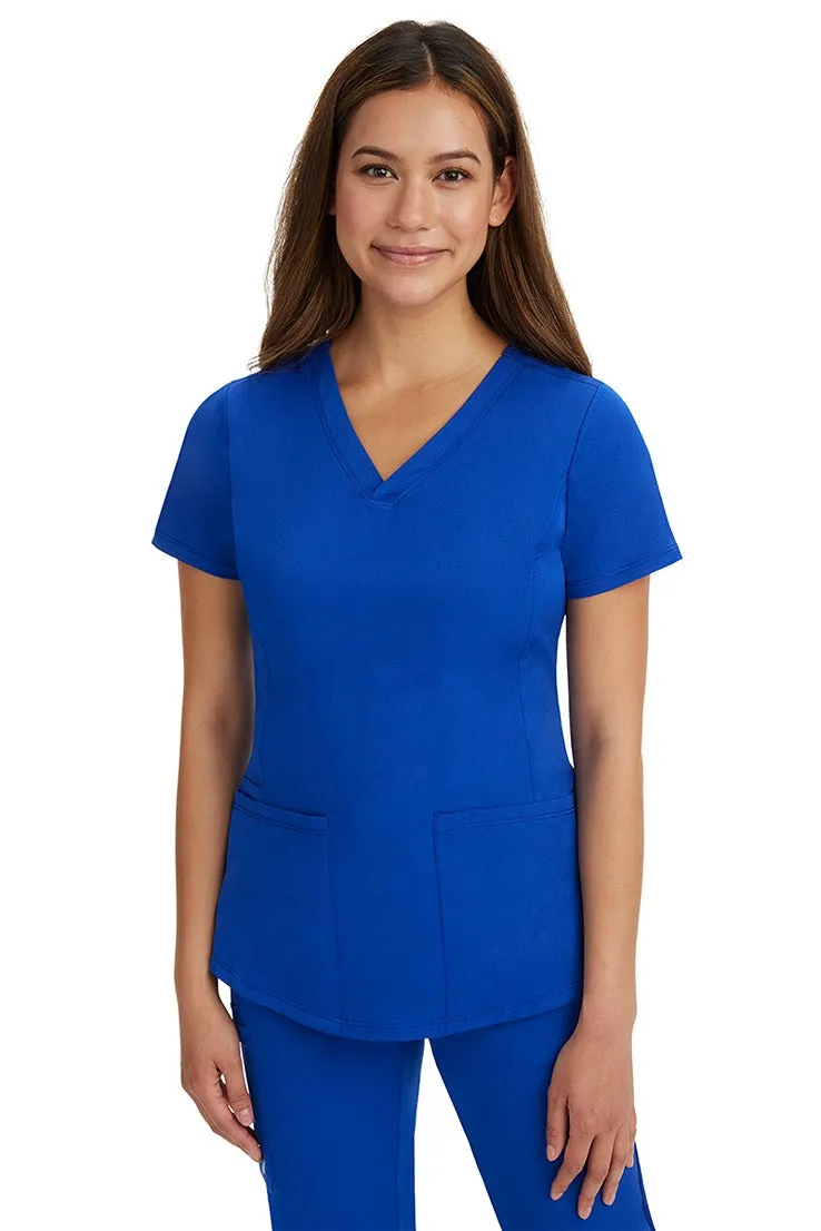 HH Works Women's Scrub Set Monica Top & Rebecca Pant | Galaxy Blue