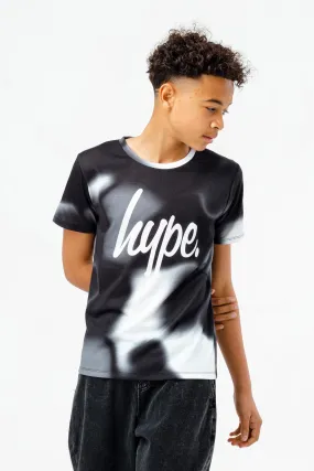 Hype Boys Mono Spray Paint Script T-Shirt