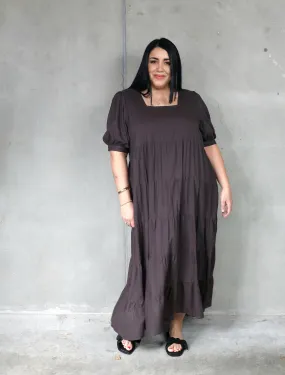 Isle of Mine - Amelie Maxi Dress - Graphite