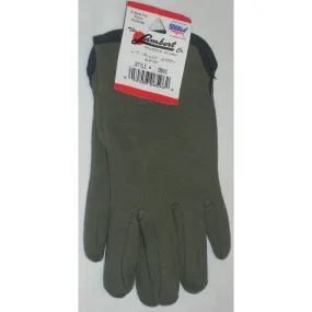 Lambert 99VC Green Vellux Jersey Gloves Slip On Wrist Ladies Cadets