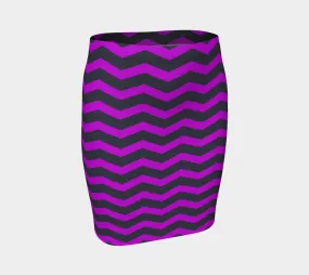 Lavender Fitted Skirt