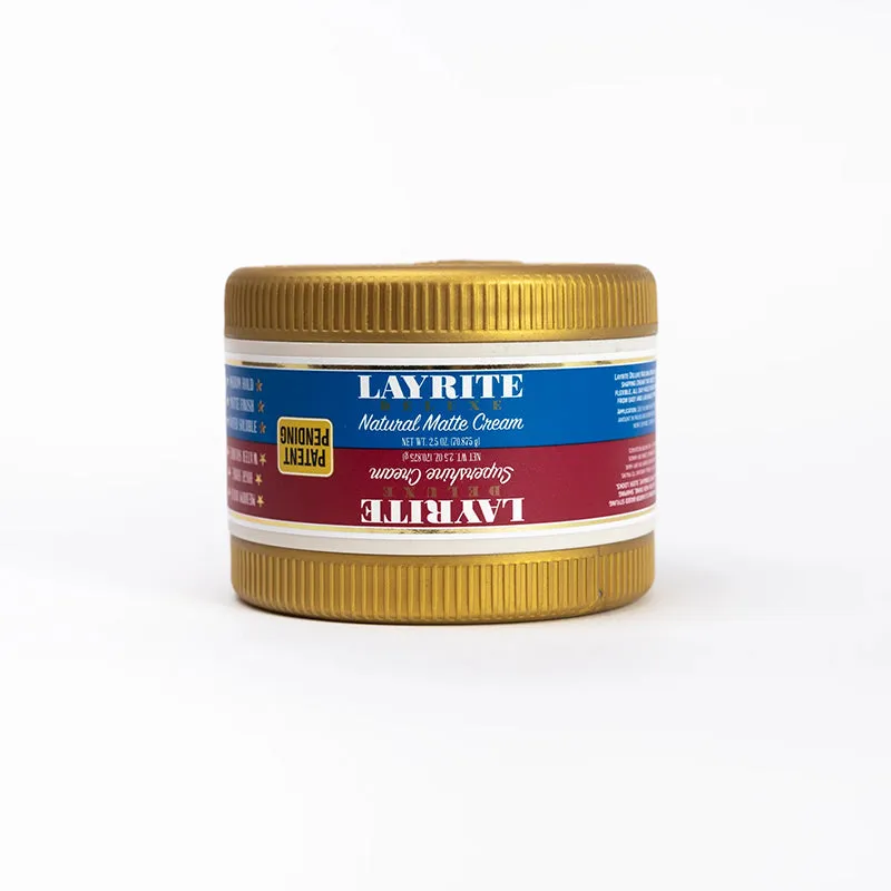 Layrite - Dual Chamber, Natural Matte & Supershine Cream, 142g