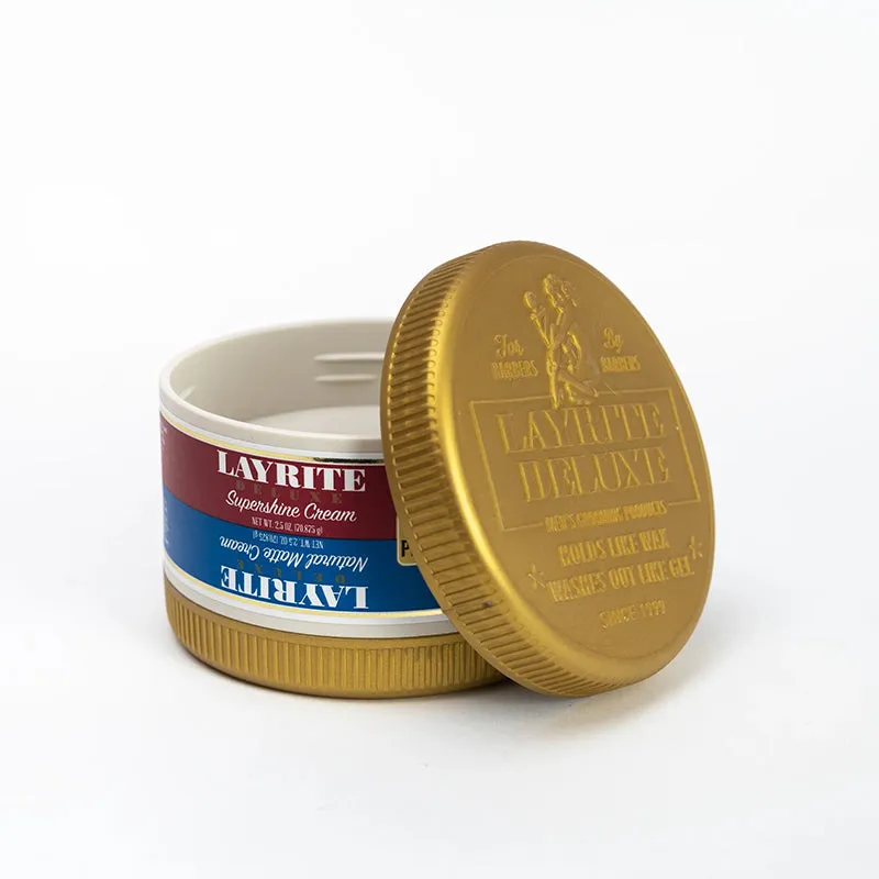 Layrite - Dual Chamber, Natural Matte & Supershine Cream, 142g